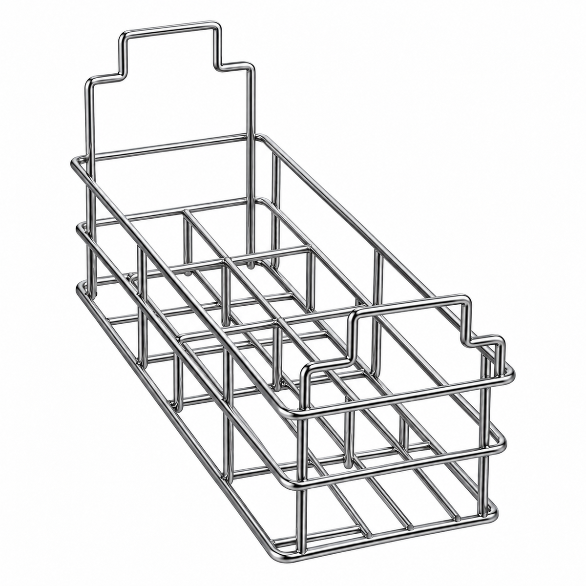 Panier en fil inox pour 8 biberons